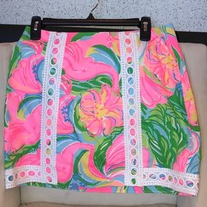 Lily Pulitzer Floral Skort